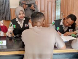Setelah dilakukan Pemeriksaan, Ratusan Personel Polres Lotim Siap Amankan Tempat Pemungutan Suara