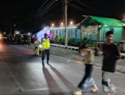 Pengamanan Shalat Tarawih dilakukan Bhabinkamtibmas Desa Rarang Selatan