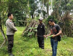Bhabinkamtibmas Desa Kerongkong Jalin Silaturahmi dan Sampaikan Himbauan Kamtibmas