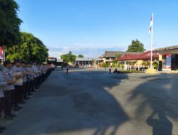 Waka Polres Lotim Tekankan Personel Untuk Jaga Jiwa Nasionalisme, Patriotisme Serta Soliditas