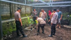 Kapolsek Jerowaru Dampingi Tim Penilai Lomba P2B Polres Lotim di Desa Sukaraja
