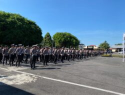Polres Lombok Timur Gelar Apel Kesiapan Pengamanan Hultah NWDI ke-90