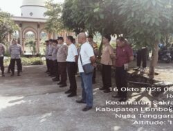 Kasi Propam Polres Lotim Sosialisasikan Whistle Blower System dan SP4N-LAPOR di Polsek Sakra Barat