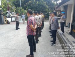 Kapolsek Sikur Tekankan Pengawasan Ketat Terhadap PNPP untuk Cegah Pelanggaran Disiplin