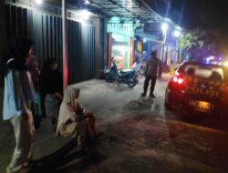 Personel Polsek Wanasaba Gelar Patroli Malam Jaga Stabilitas Kamtibmas