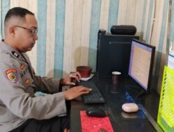 Personel Siwas Polres Lombok Timur Laksanakan Monitoring Laporan dan Tindak Lanjut Whistle Blower System (WBS) serta SP4N Lapor