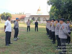 Kanit Propam Polsek Sikur Laksanakan Optimalisasi Pengawasan Terhadap PNPP Guna Cegah Pelanggaran Disiplin